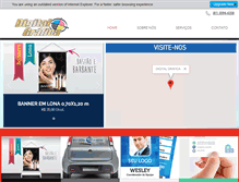 Tablet Screenshot of digitalgraficape.com.br